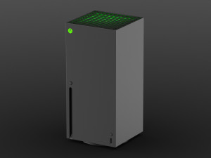x-box series x set 2020 3D Model