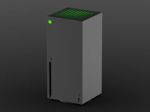 x-box series x set 2020 3D Model