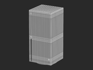 x-box series x set 2020 3D Model