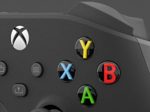 x-box series x set 2020 3D Model