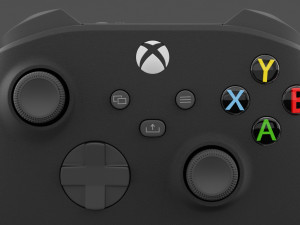 x-box series x controller Modello 3D
