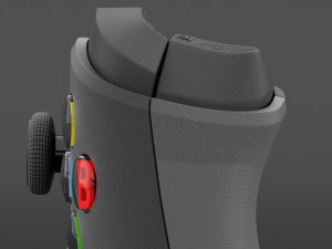 x-box series x controller Modello 3D
