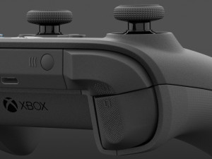 x-box series x controller Modello 3D