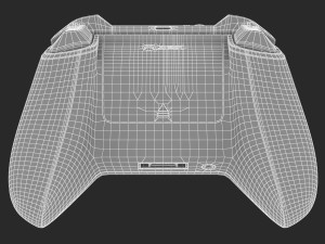 x-box series x controller Modello 3D