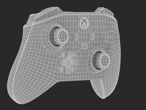 x-box series x controller 3D Model