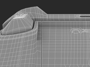x-box series x controller Modello 3D
