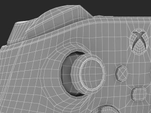 x-box series x controller 3D Model