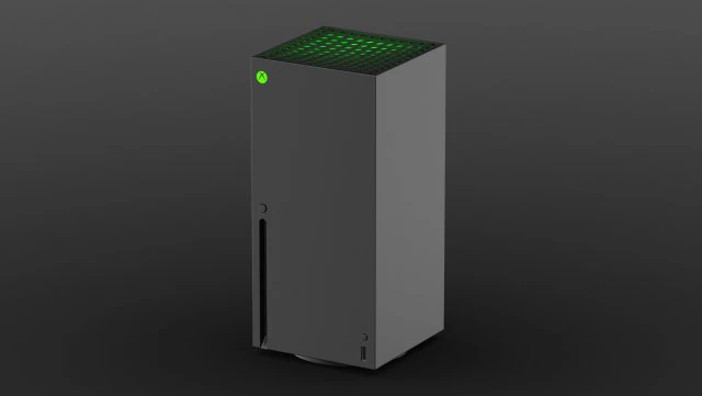x-box series x console 3D Model .c4d .max .obj .3ds .fbx .stl .blend