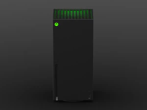 x-box series x console 3D Model