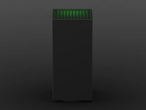 x-box series x console 3D Model