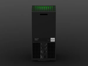 x-box series x console 3D Model