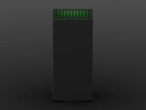 x-box series x console 3D Model