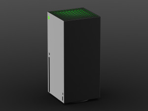 x-box series x console 3D मॉडल