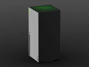 x-box series x console 3D Model
