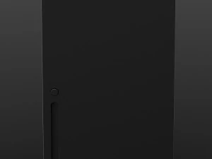 x-box series x console 3D Model