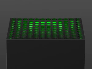 x-box series x console 3D Model