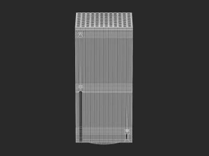 x-box series x console 3D Model
