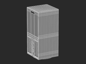 x-box series x console 3D Model