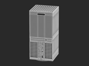 x-box series x console 3D मॉडल