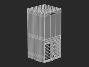 x-box series x console 3D मॉडल
