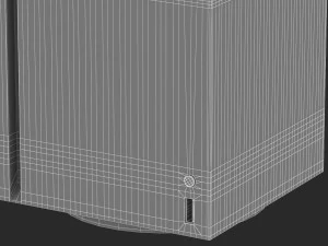 x-box series x console 3D Model