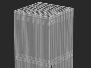 x-box series x console 3D Model