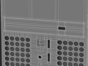 x-box series x console 3D Model