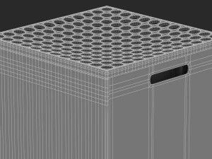 x-box series x console 3D Model