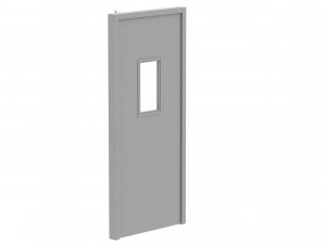 single fire exit door 3D 模型