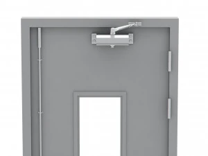 single fire exit door 3D Model