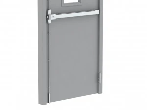 single fire exit door 3D Model