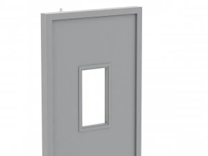 single fire exit door 3D Model