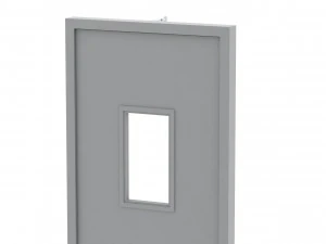 single fire exit door 3D Model