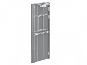 single fire exit door 3D Model