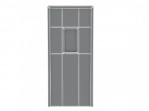 single fire exit door 3D Model