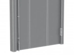 single fire exit door 3D Model