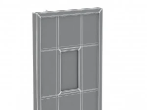 single fire exit door 3D Model