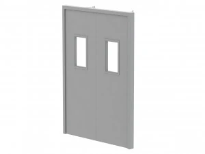 double fire exit door 3D Model