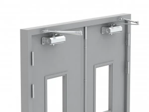 double fire exit door 3D Model