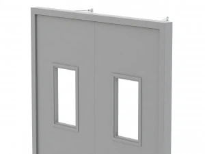 double fire exit door 3D Model