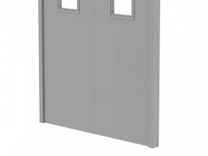 double fire exit door 3D Model