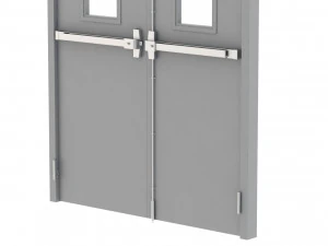 double fire exit door 3D Model