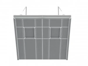 double fire exit door 3D Model