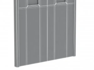 double fire exit door 3D Model