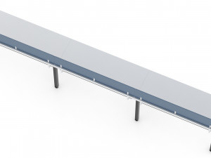 herman miller sense desk 6 Modelo 3D