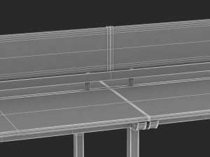 herman miller sense desk 5 3D Модель