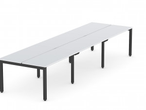 herman miller sense desk 4 Modello 3D