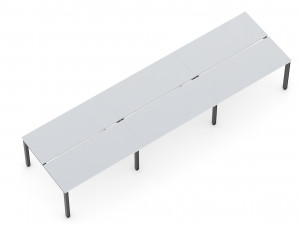 herman miller sense desk 4 Modello 3D