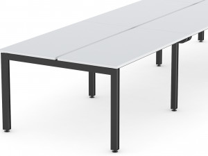 herman miller sense desk 4 Modello 3D
