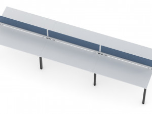 herman miller sense desk 3 3Dモデル